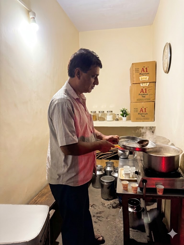 Chai Corner — Food & beverage use at Raja Mandi Agra commercial rental